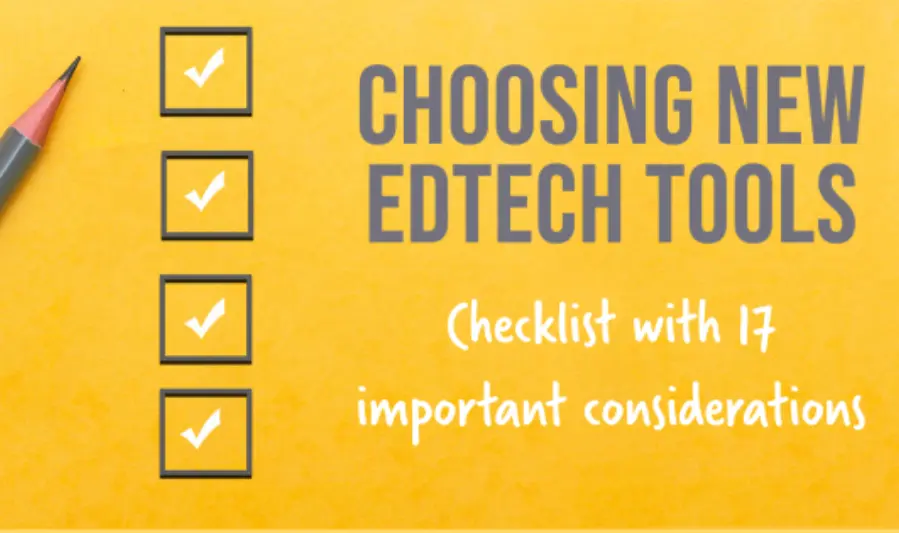 selecting the right EdTech tools